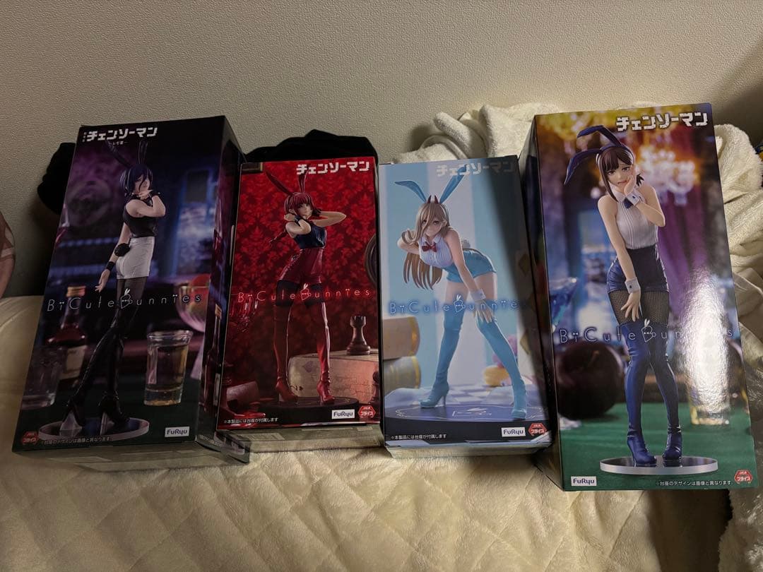 4体①BiCute Bunnies Figure レゼ マキマ他 チェンソーマン