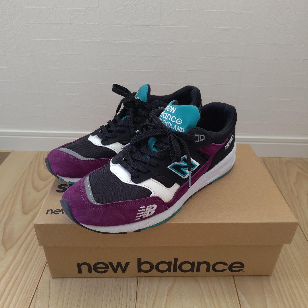 new balance 1530 スニーカー 黒/紫/青 箱付き - メルカリ
