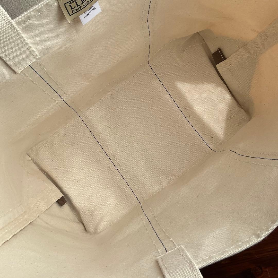 【00s】 L.L.Bean トートバッグ　ブラウン　別タグ　L