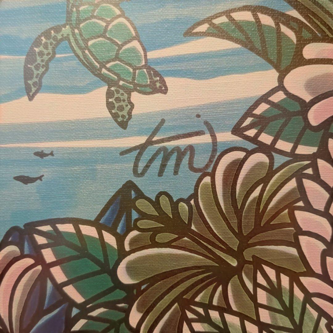 ハワイアート TAMO キャンパスアートの通販｜beswd.com