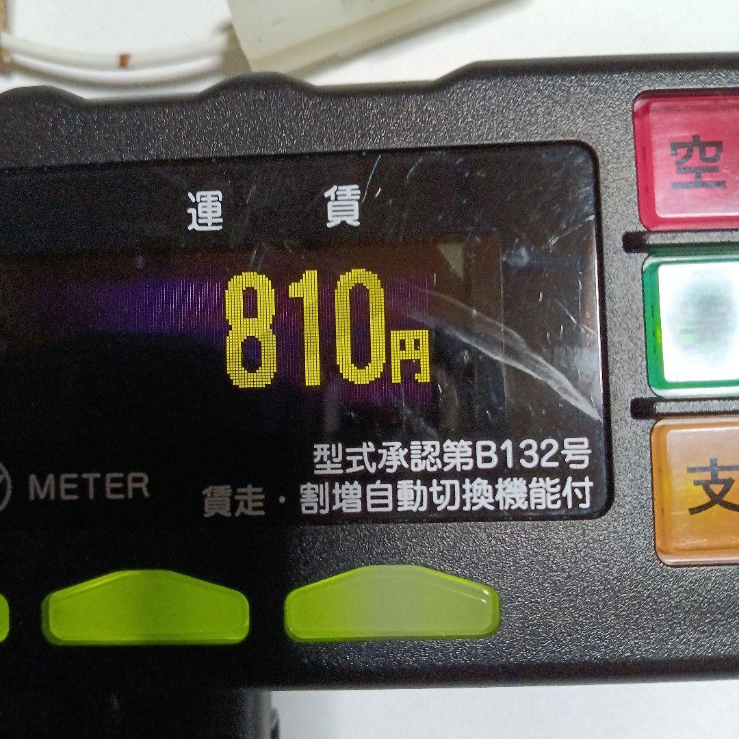 大阪メーターXp-900タクシーメーターとプリンターのセットジガソケット