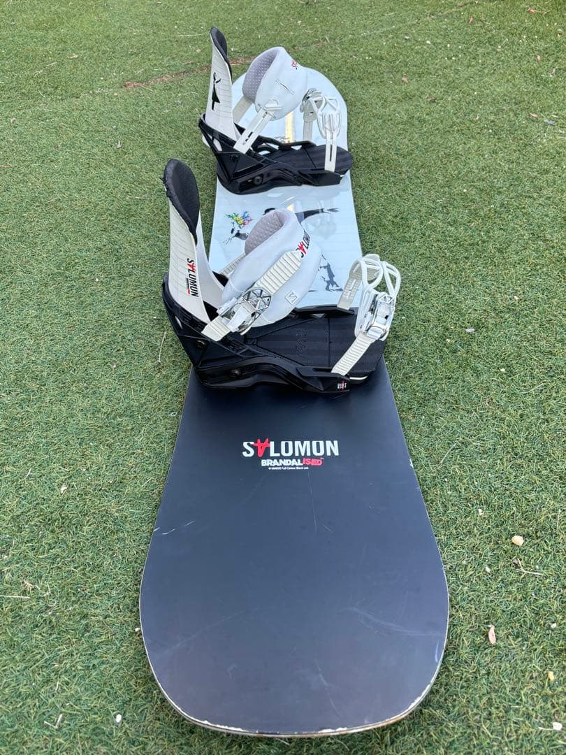 コラボ/サロモン/スノーボード/板/バンクシー/153cm/ビンディング