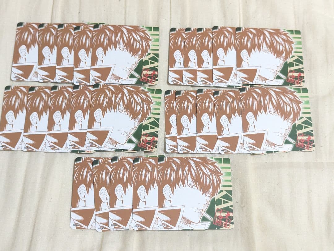 銀魂 将軍だーれだ カード ボドゲ ボードゲーム 土方十四郎 25枚