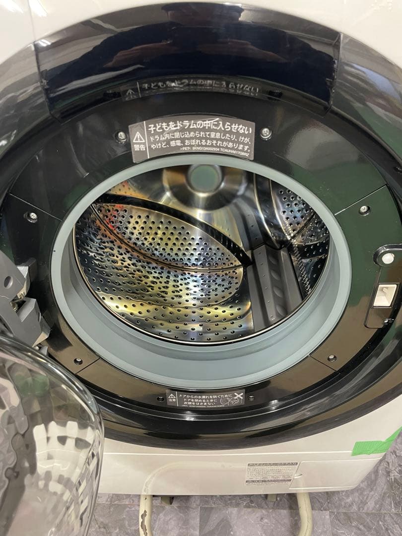 シャープ SHARP ドラム式洗濯機 ES-S7F-WL - メルカリ