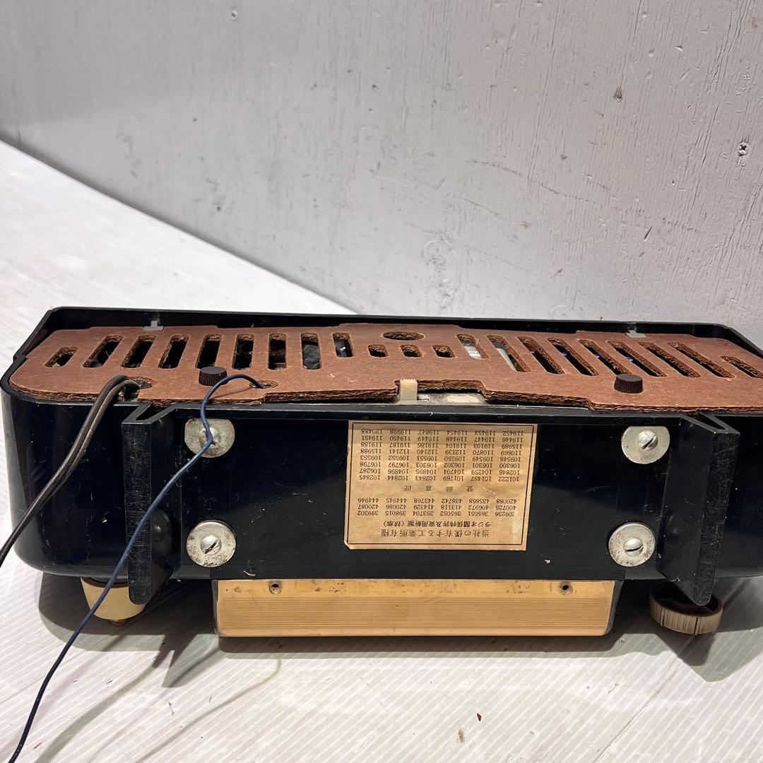 真空管ラジオ シャープラジオ 5M-108型 年代物 可動品 昭和レトロ