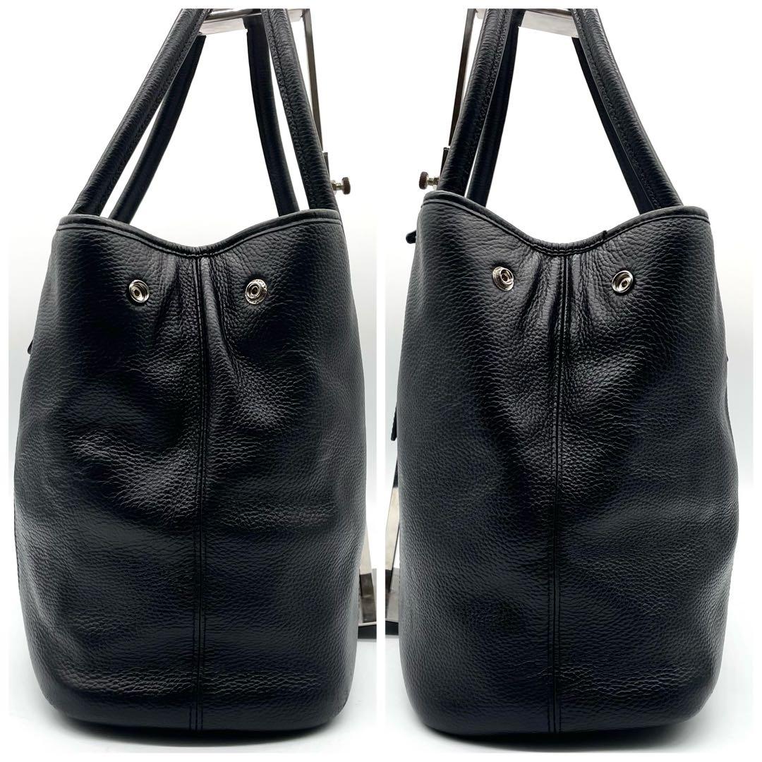 美品】バーニーズニューヨーク トートバッグ レザー 肩掛け A4