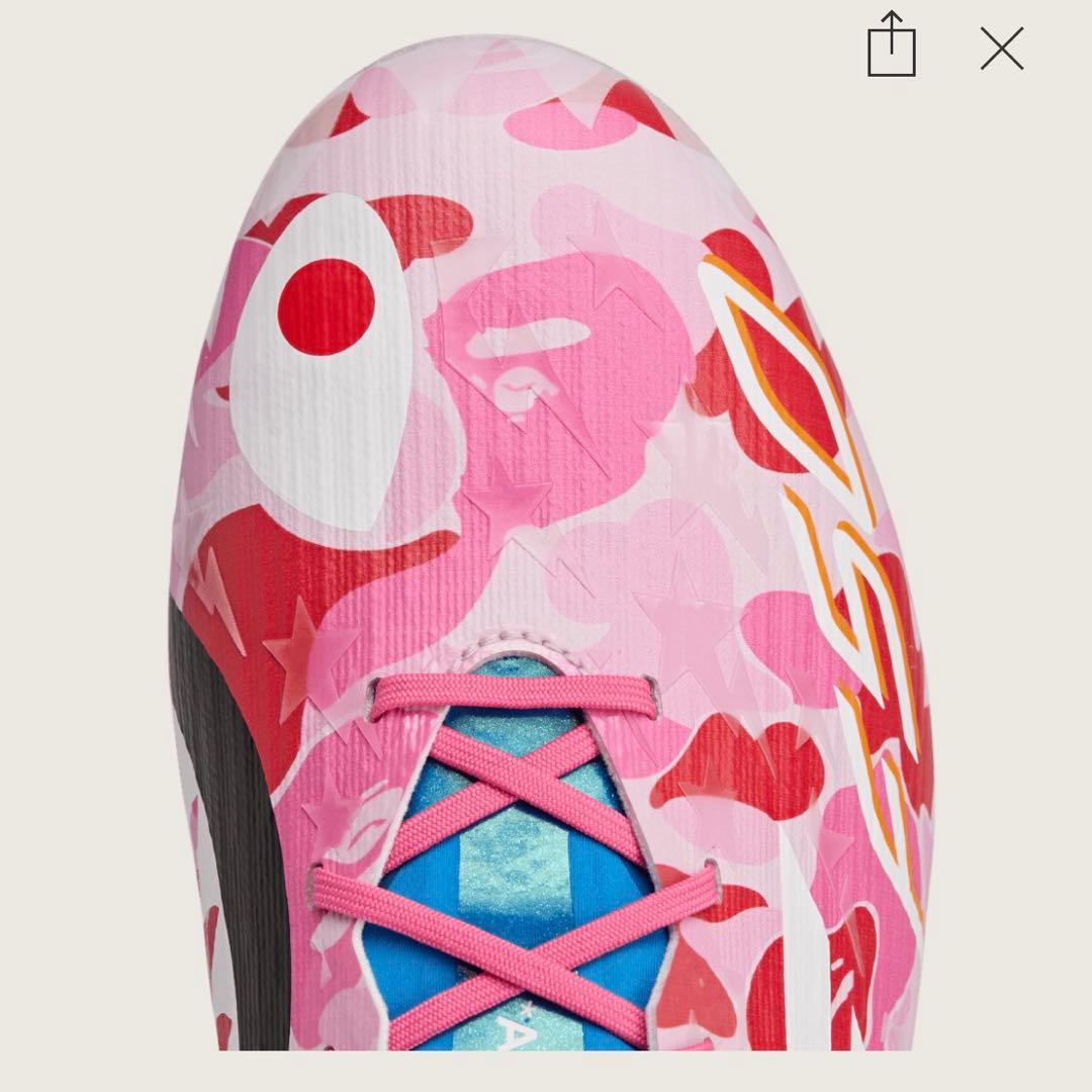 限定品】BAPE×adidas F50 ELITE FG／天然芝用26.0cm - メルカリ