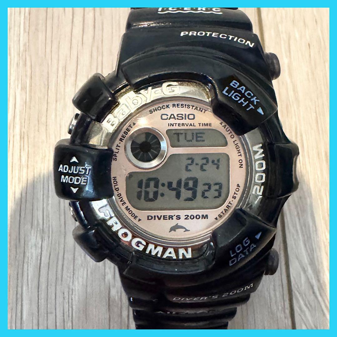 希少】 Baby-G フロッグマン BGW-103K 御蔵島 イルクジ 限定 - メルカリ