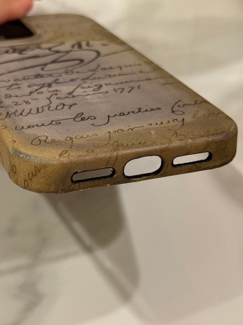 Berluti iPhone 16pro Max ケース&カードホルダー 2点