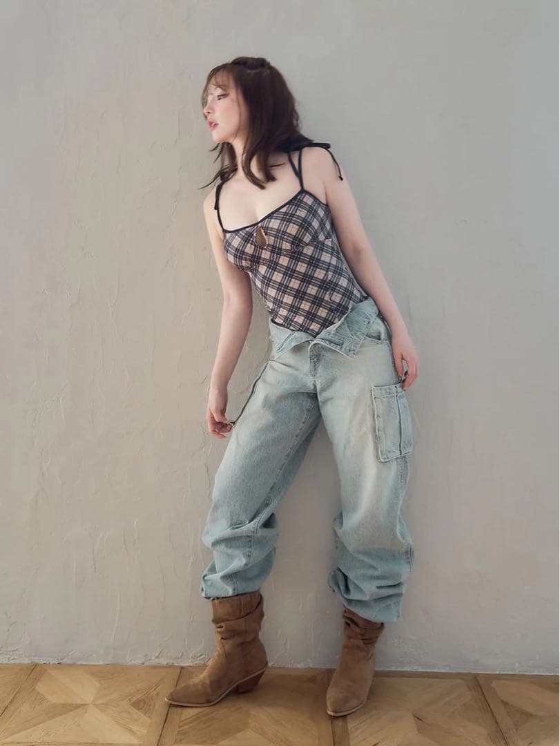 水着・ラッシュガード Andmary Nadia check swimsuit