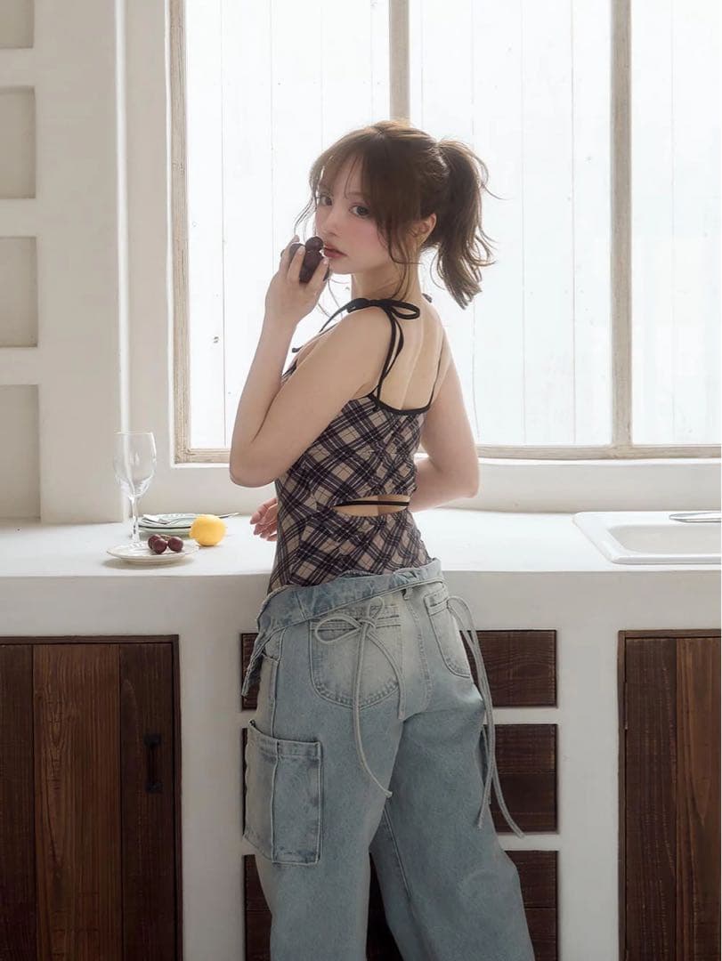 水着・ラッシュガード Andmary Nadia check swimsuit