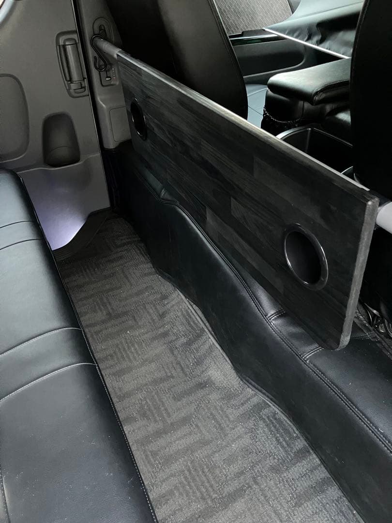 200系ハイエース セカンドテーブル(BK)900mm×300mm - メルカリ