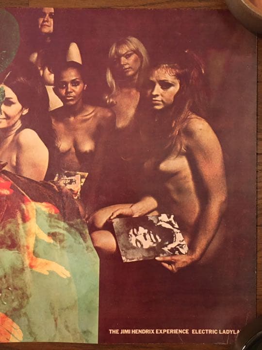 ビンテージ 60s JIMI HENDRIX EXP プロモ ポスター