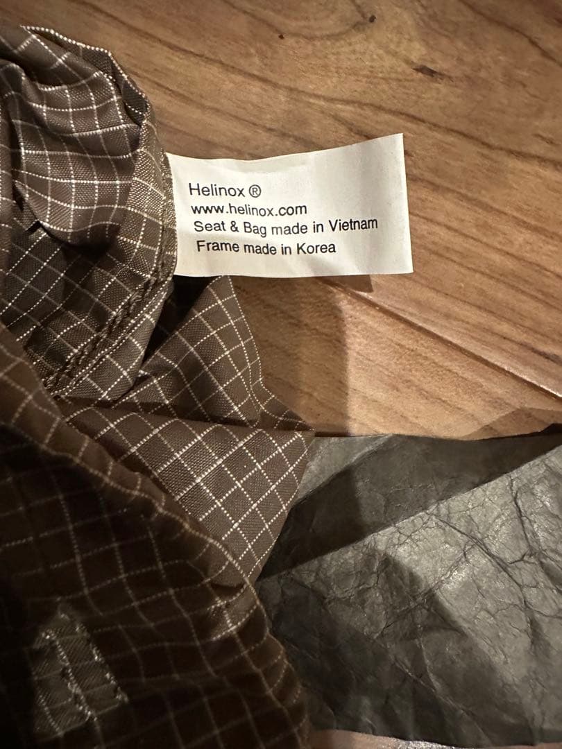 ネイバーフッド ヘリノックス チェアゼロ 1 - メルカリ