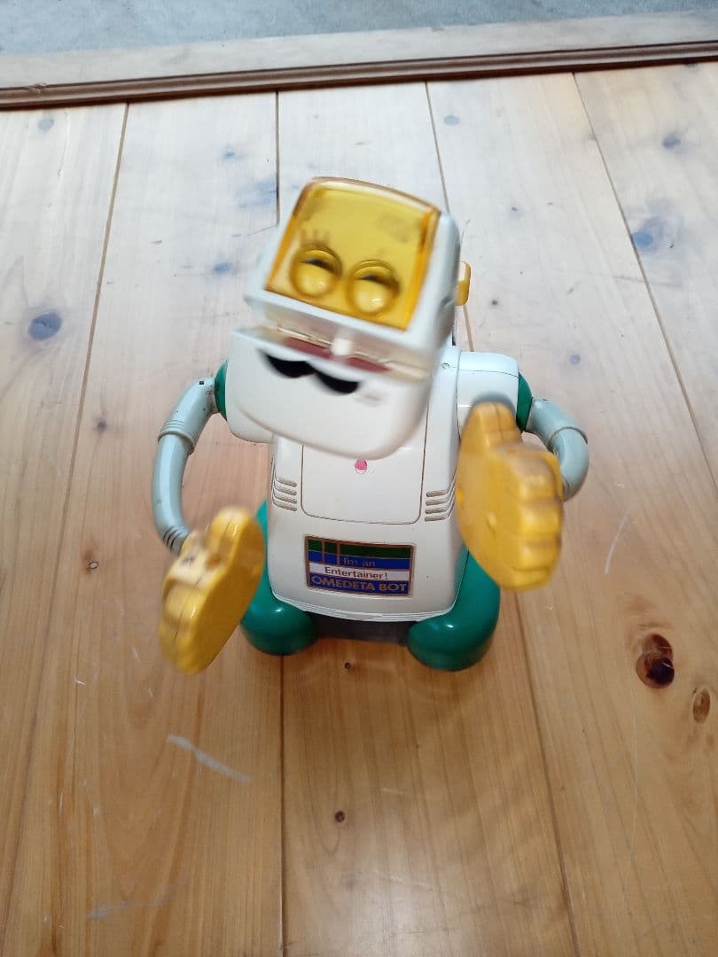希少昭和レトロTOMYおめでたボット