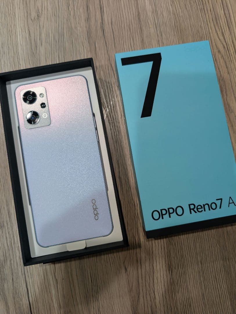 美品 OPPO Reno7 A ドリームブルー - メルカリ