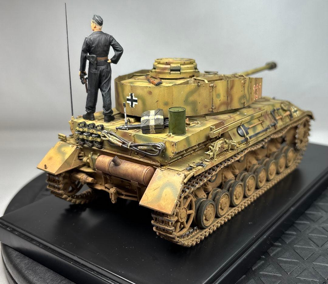 【完成品】アミュージングホビー 1/35 Ⅳ号戦車 クルップ計画型