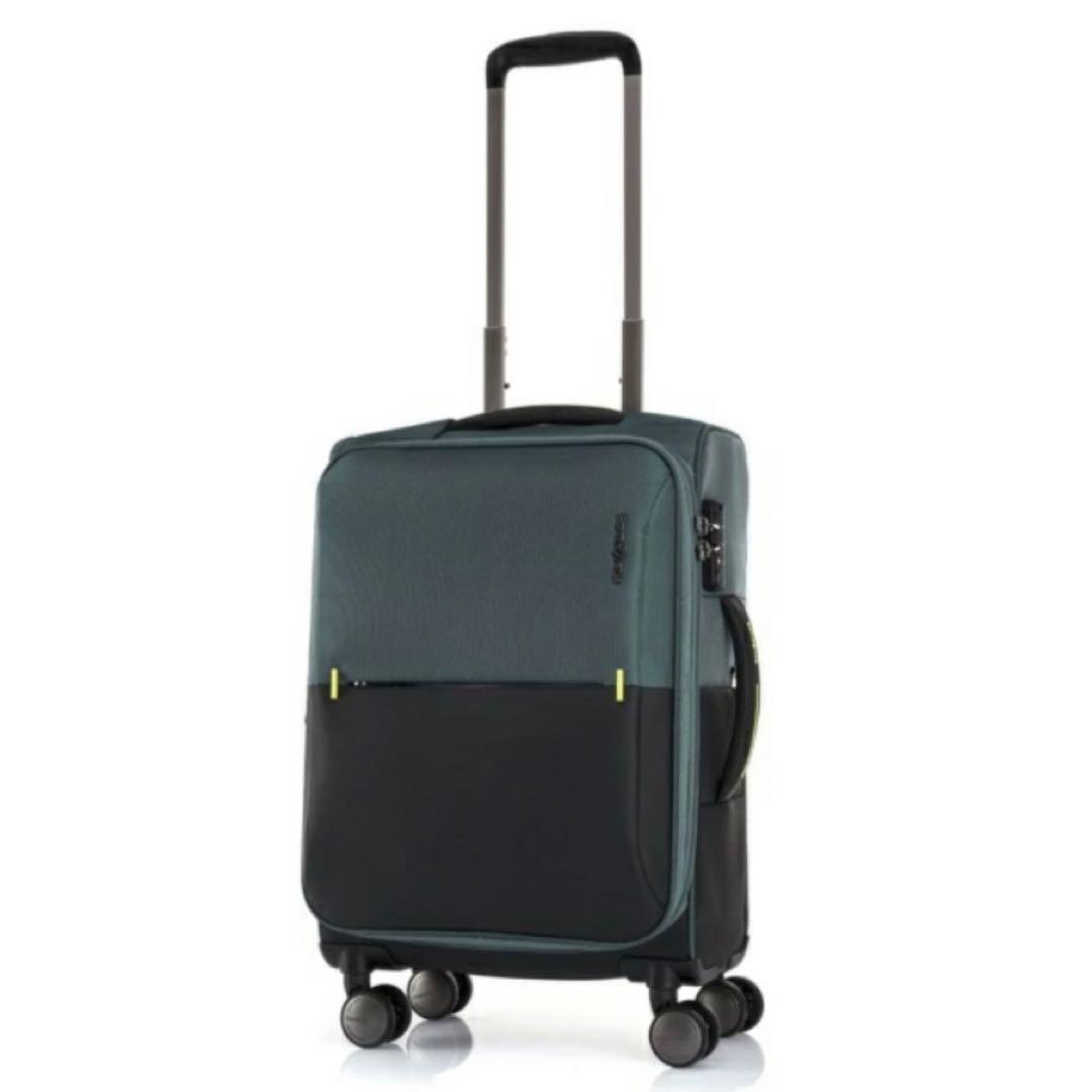 Samsonite ダークグリーン 新品キャリーケース Sサイズ 機内持ち込み可 Samsonite（サムソナイト） 35%OFF スーツケース ソフト Samsonite