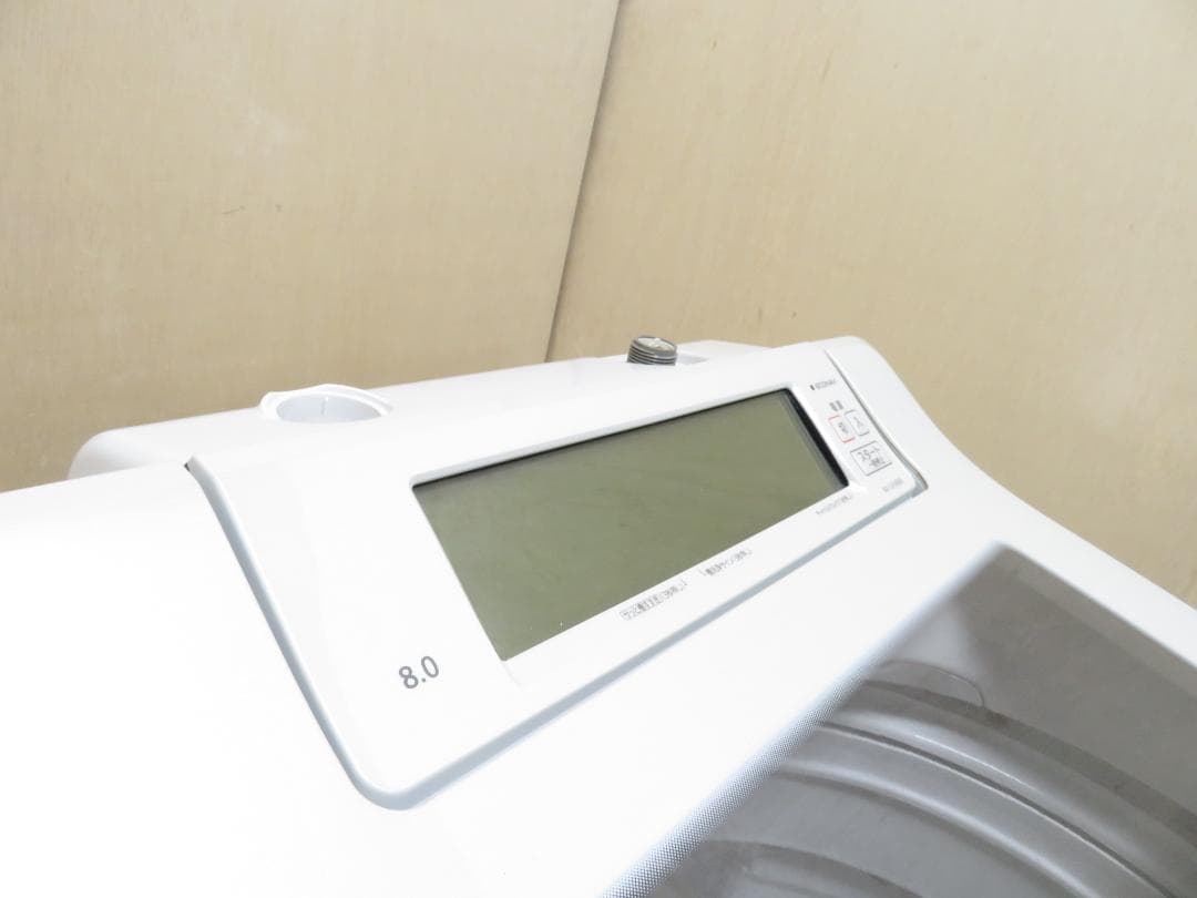 パナソニック 2022年製 Jコンセプト タッチ液晶 全自動洗濯機 8.0kg