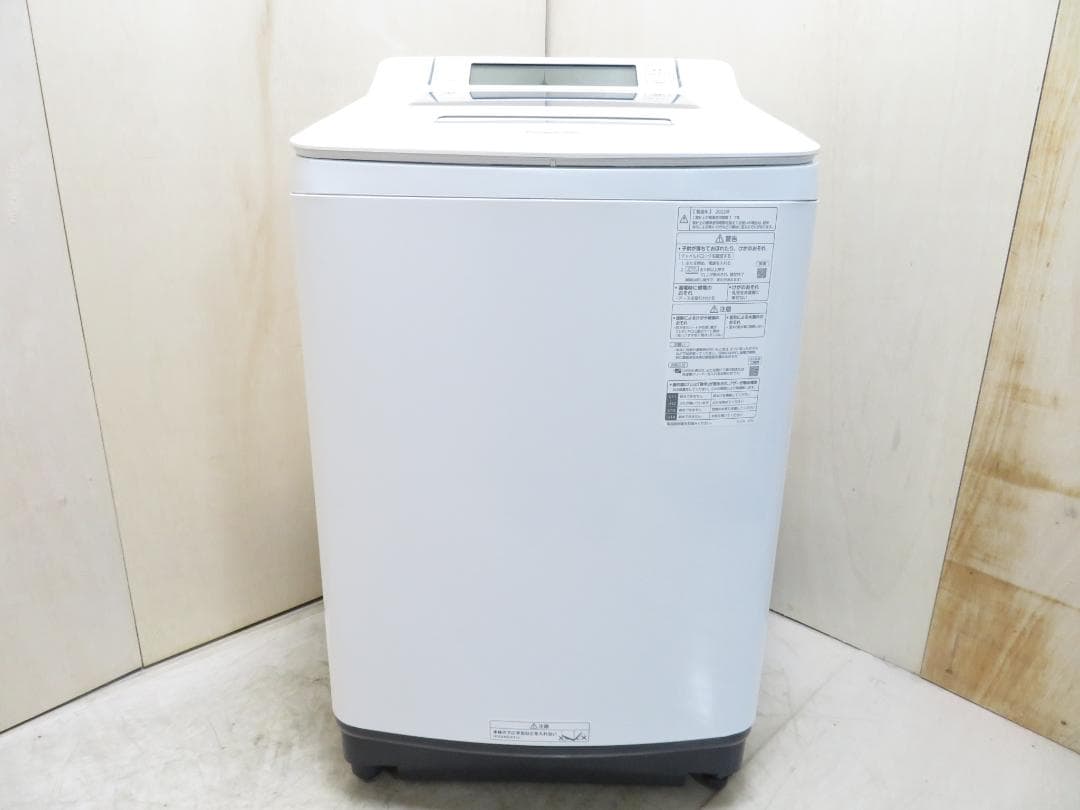 パナソニック 2022年製 Jコンセプト タッチ液晶 全自動洗濯機 8.0kg