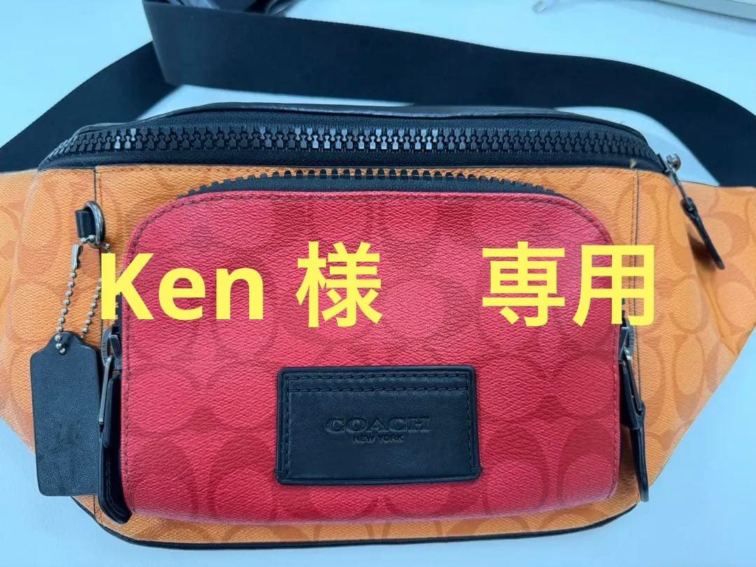 COACH ボディバッグ・ウエストポーチ オレンジと赤 Amazon | [コーチ] COACH ウエストバッグ ウエストポーチ ボディバッグ