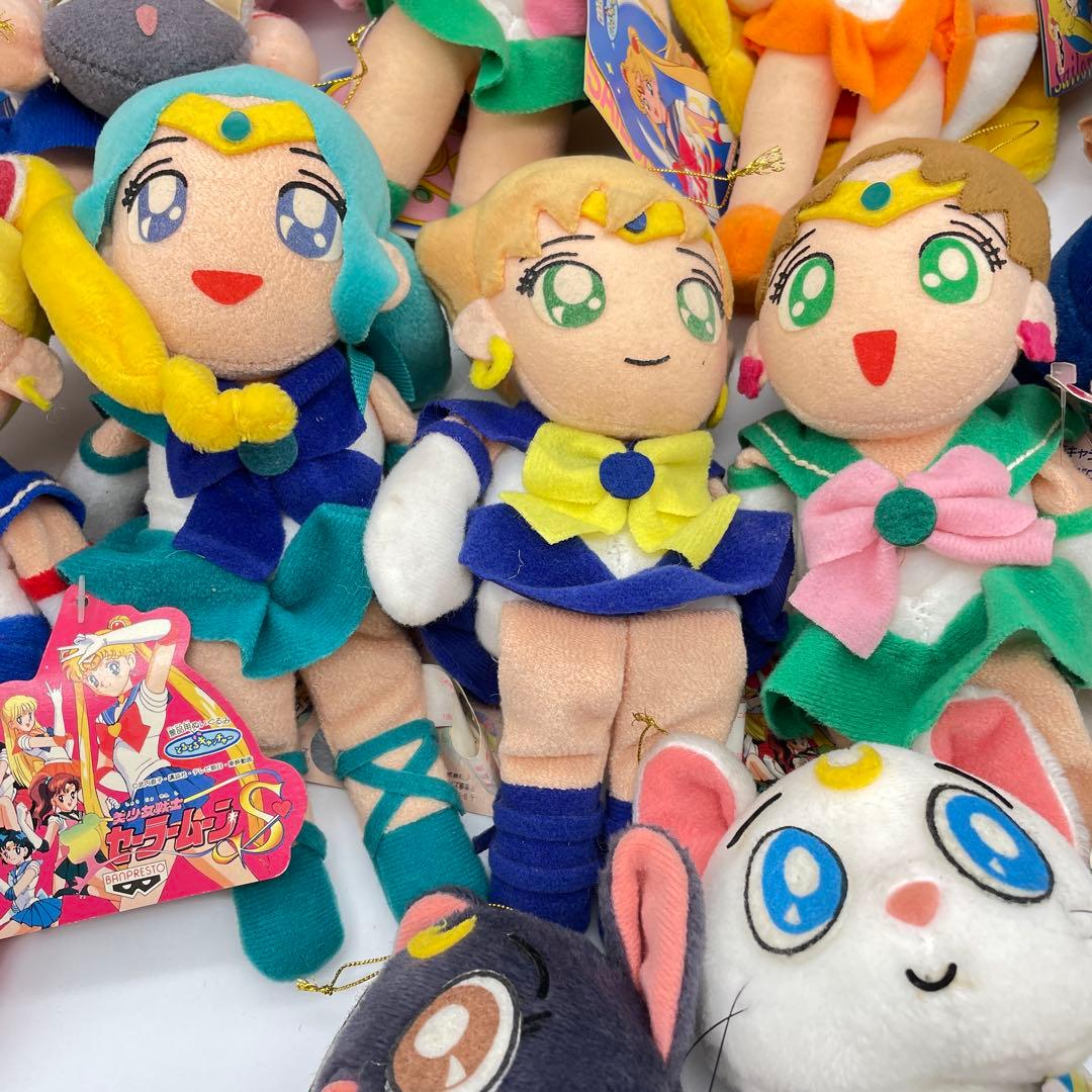 【T48】タグ付き　当時物　美少女戦士　セーラームーン　人形　ぬいぐるみ