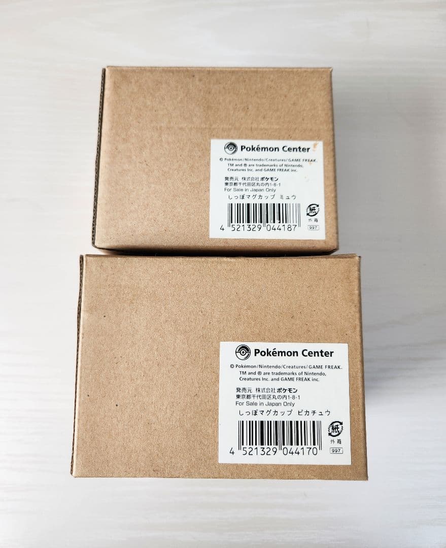 ポケモンセンター ピカチュウ ミュウ しっぽマグカップセット - メルカリ