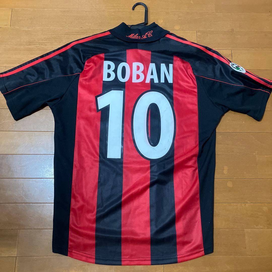 AC ミランユニフォーム ボバン 10 アディダス イタリア製 - メルカリ
