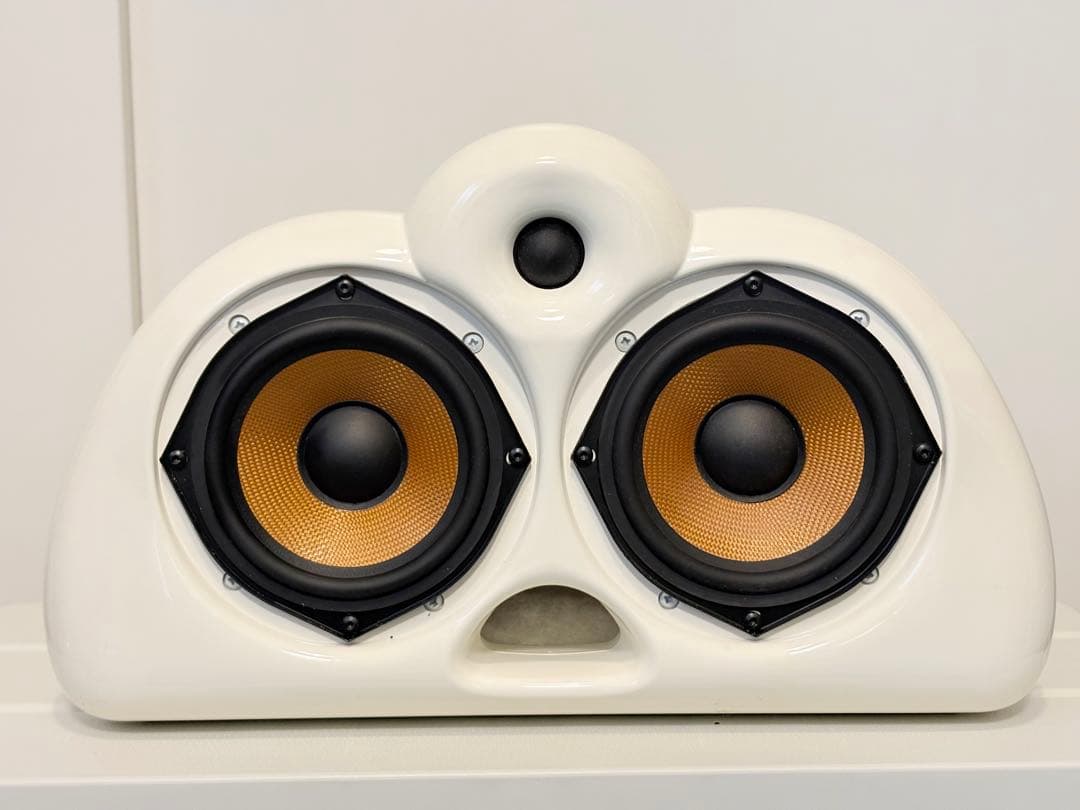 【Blueroom】スキャンダイナ シネポッド センタースピーカー BLUEROOM(SCANDYNA)のminipodを直すんじゃっ！センターキャップを交換