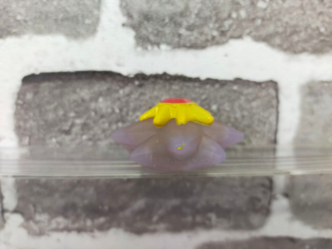 【美品】　ポケモンキッズ　指人形　スターミー　キメワザ　クリア