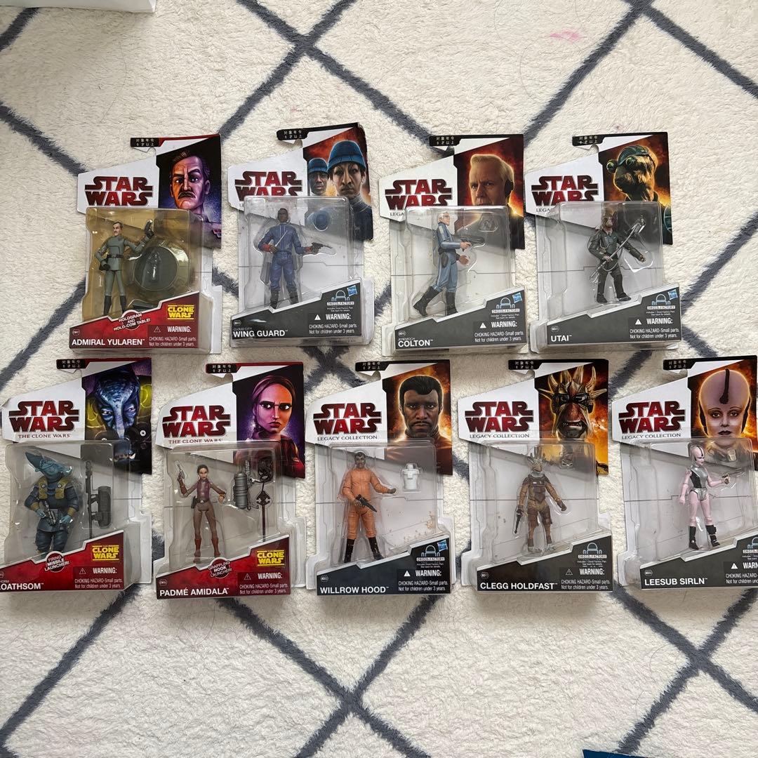 スター・ウォーズ フィギュアセット 9体セット 楽天市場】【並行輸入品】 在庫処分 スターウォーズ デラックス