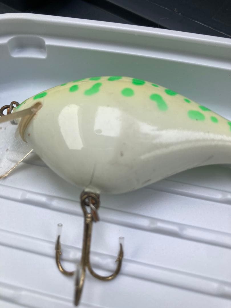 バルサ50 jrクランクベイト黄緑コーチ サイン入り - メルカリ