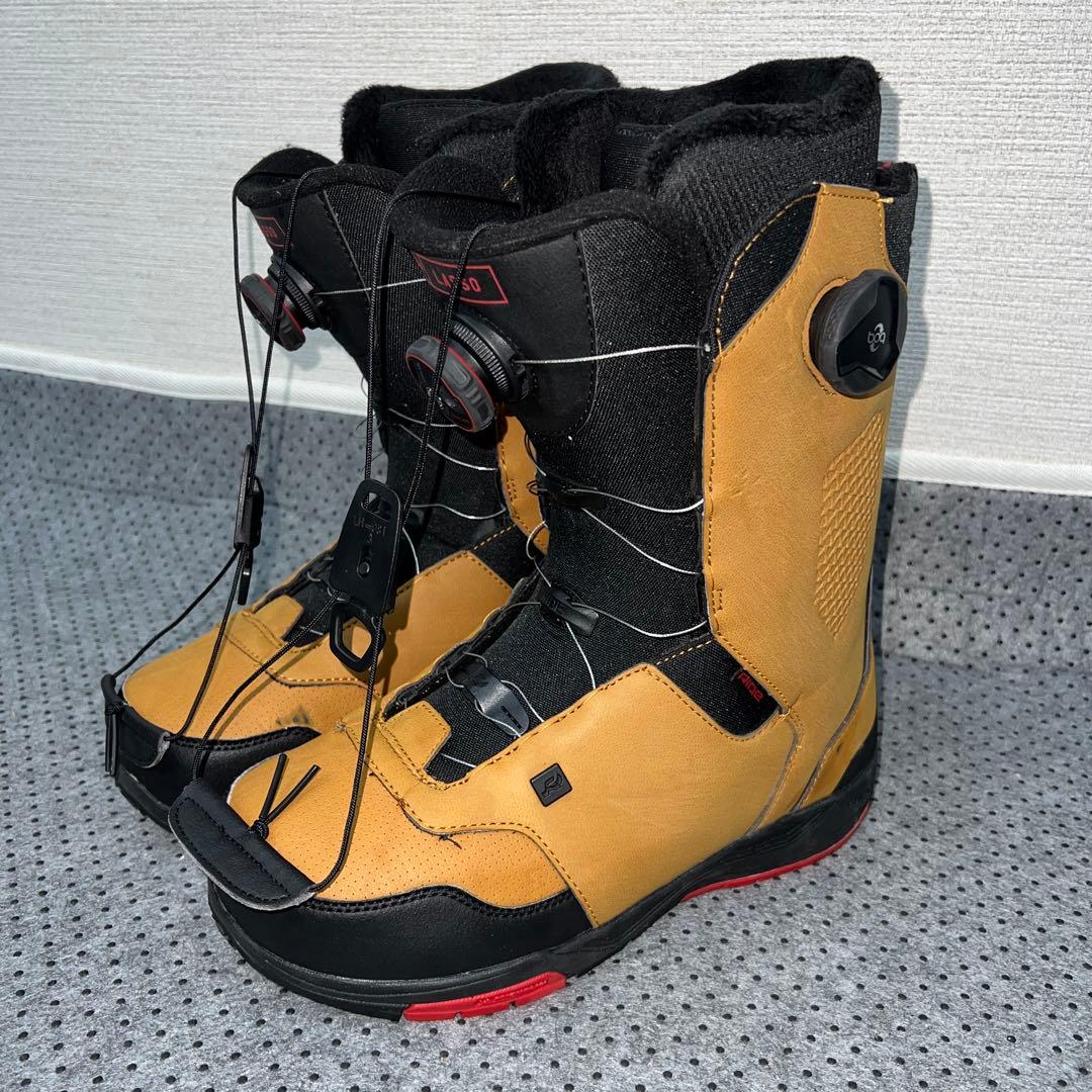 数回使用 26.5cm RIDE LASSO W-BOA スノーボードブーツ