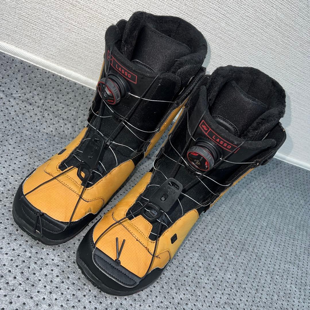 数回使用 26.5cm RIDE LASSO W-BOA スノーボードブーツ