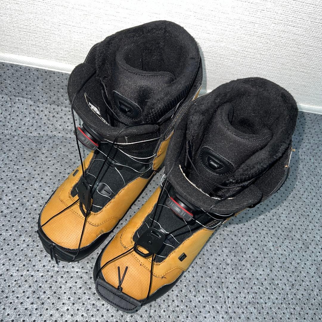 数回使用 26.5cm RIDE LASSO W-BOA スノーボードブーツ