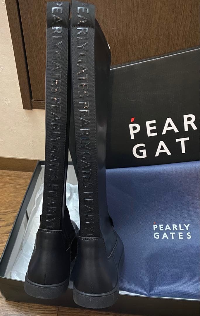 ⭐︎新品未使用⭐︎パーリーゲイツ 23.5cmスパイクレス ブーツ - メルカリ