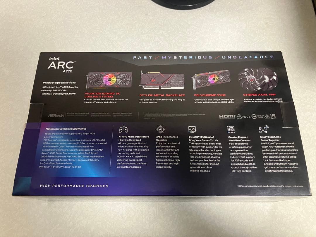 光様専用 ASRock PhantomGaming A770 OCEdition - メルカリ