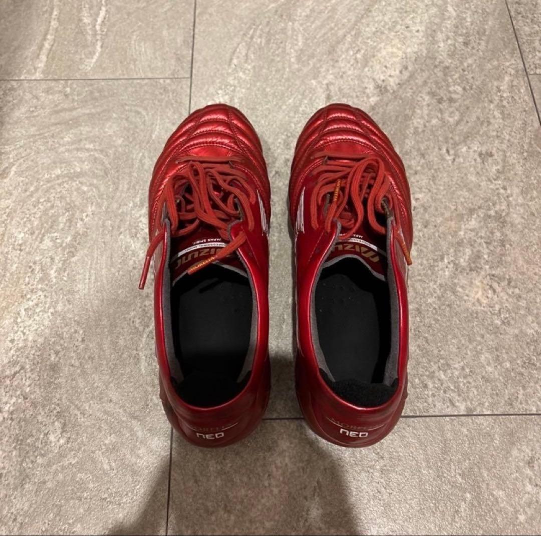 Mizuno Morelia Neo スパイクシューズ レッド モレリア ネオ 2 / MORELIA NEO ミズノ(mizuno) サッカースパイク