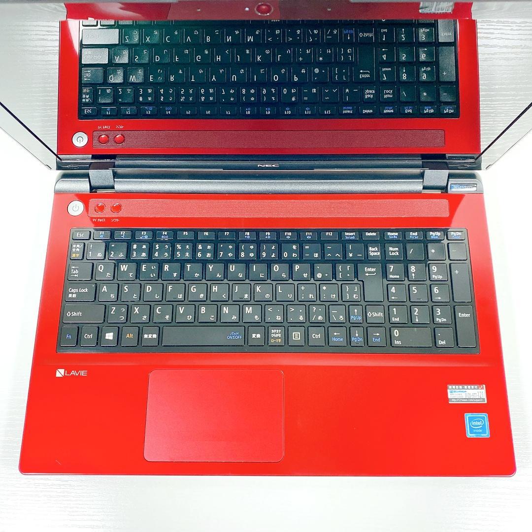 すぐに使える✨大容量1000GB✨写真や動画の保存に✨NECノートパソコン