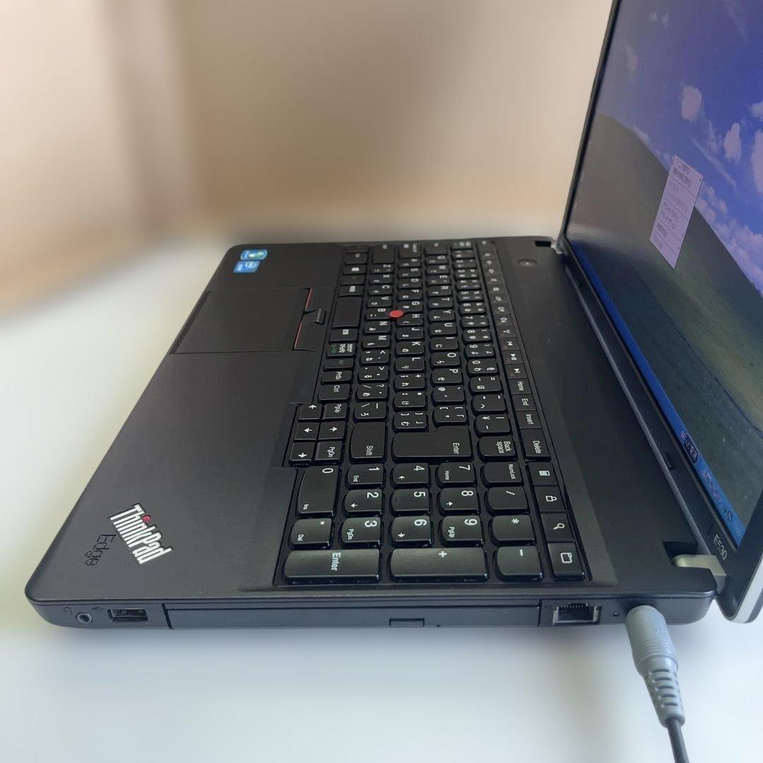 ☆訳有格安XP☆レノボ15.6大画面ノートPC☆ピーチスキン☆トラック