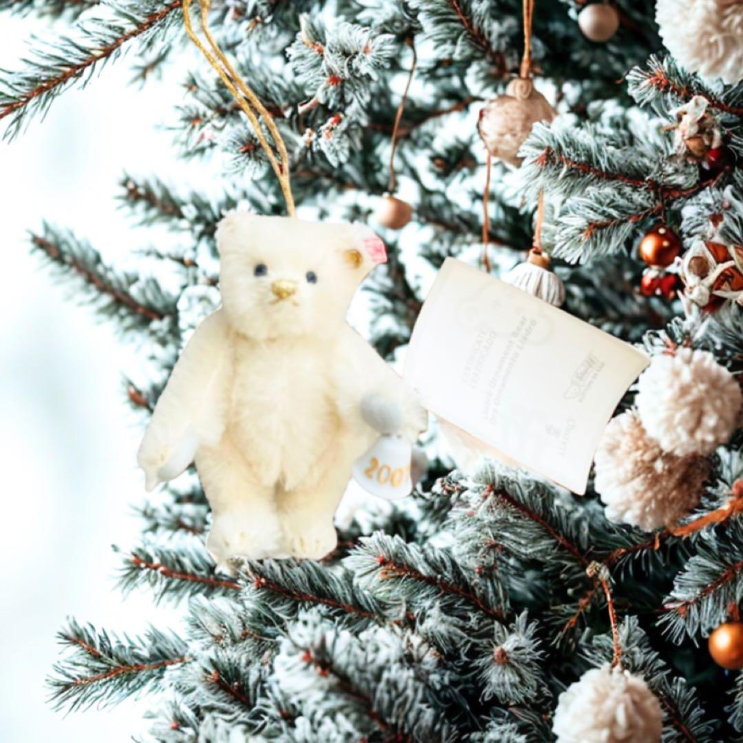LLADRO Steiffコラボレーション テディベアオーナメント【世界限定】