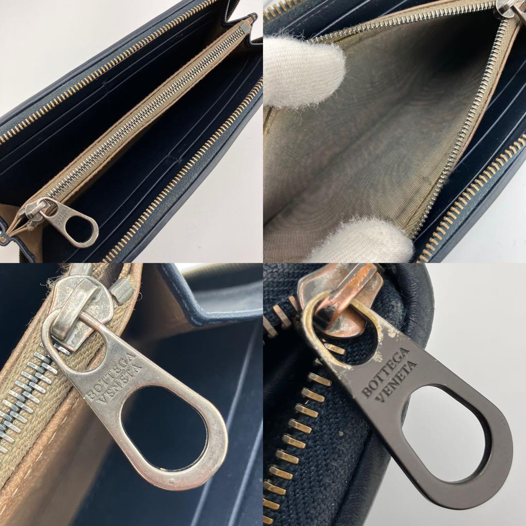 人気✨美品✨ボッテガヴェネタ ジッピーウォレット イントレチャート