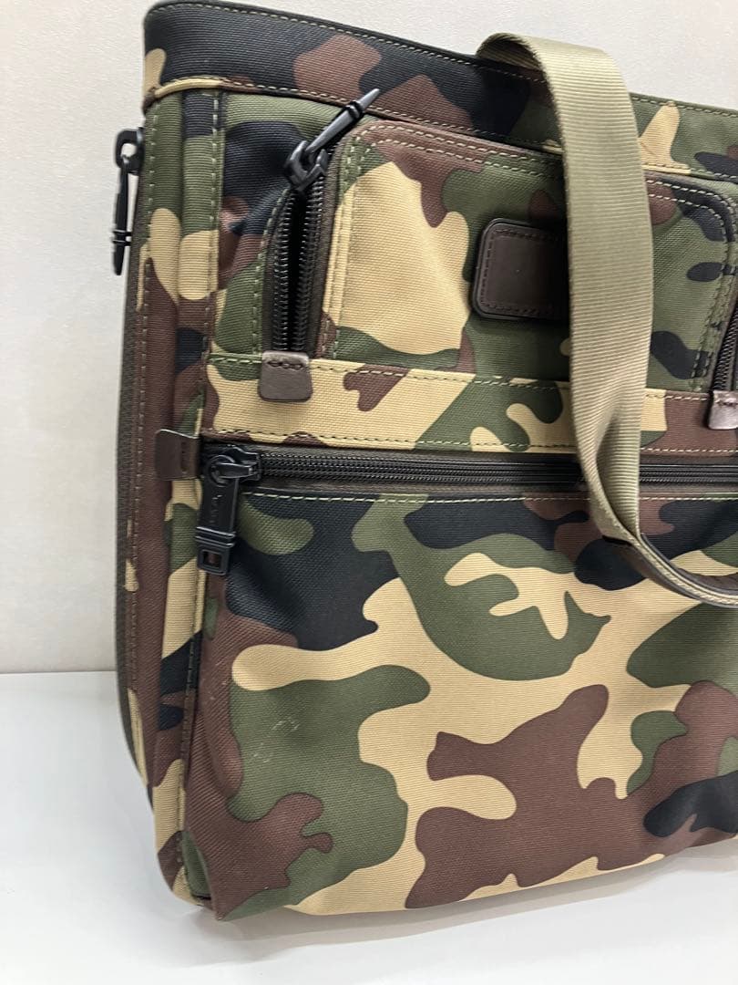 TUMI トゥミ SHIPS別注 迷彩 カモフラ トートバッグ 【A947】 - メルカリ