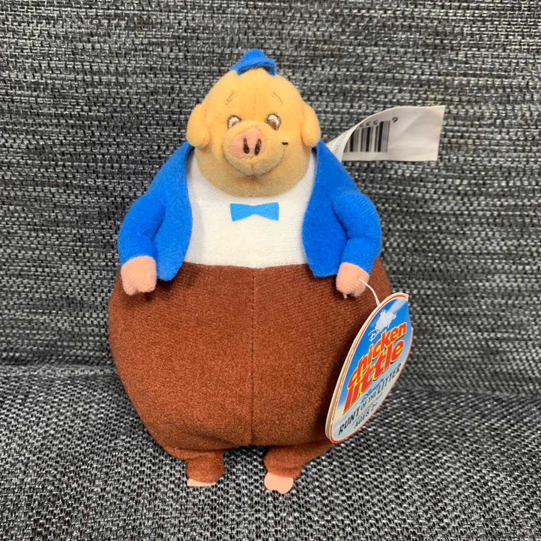 ディズニー チキンリトル ぬいぐるみ 海外 ラント ブタ タグ付き