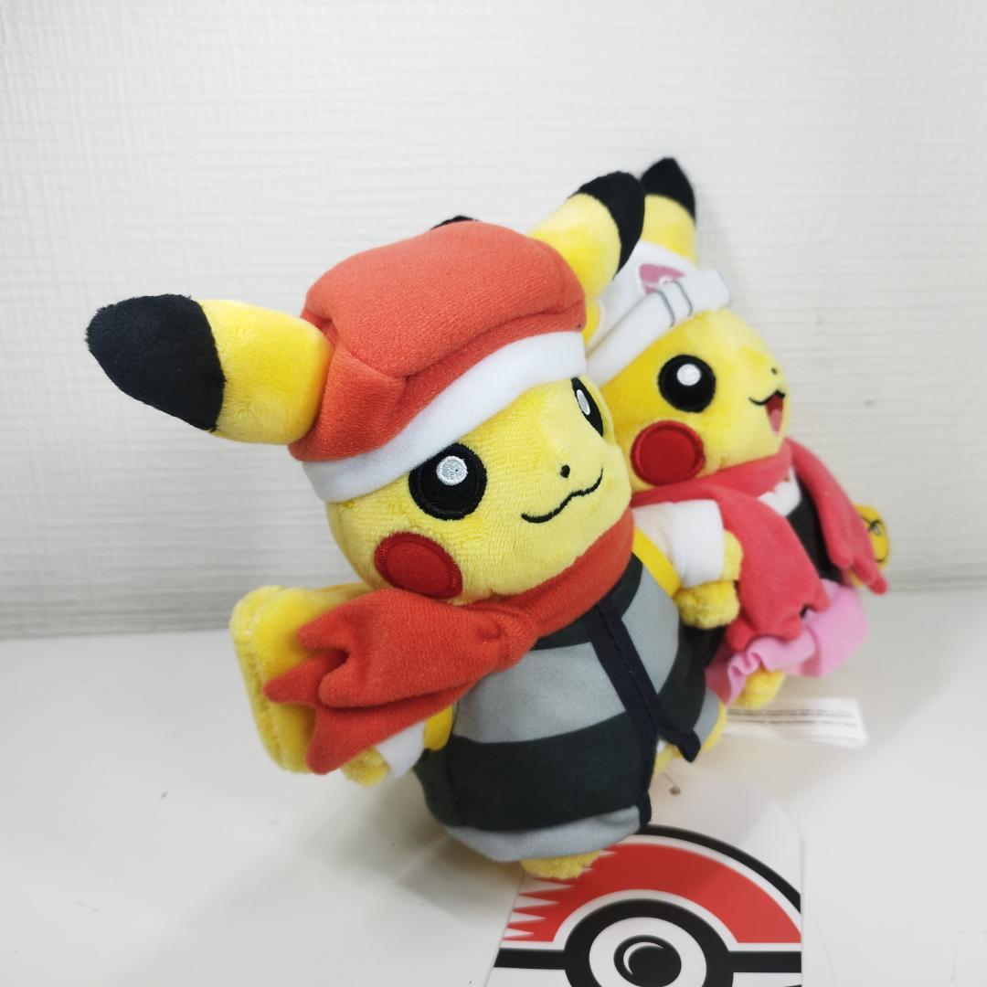 ピカチュウ 25周年 シンオウ地方 ぬいぐるみ ポケモンセンター フィ I4OS