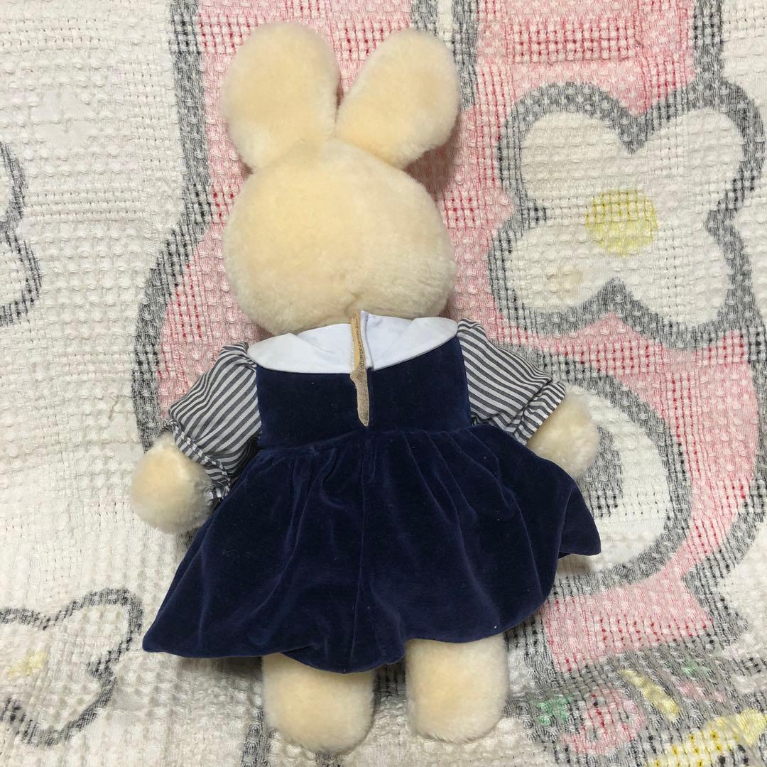 昭和レトロ ヴィンテージ KHオオイケ OIKE ウサギ ぬいぐるみ 中古品
