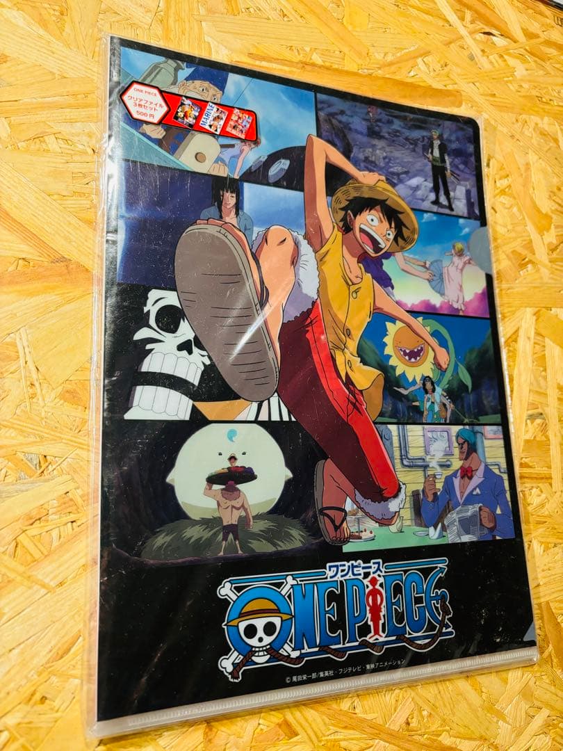 ONE PIECE クリアファイル3枚セット 新品未開封 - メルカリ