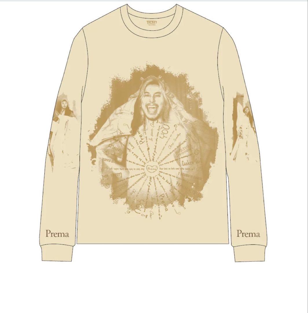 藤井風さんPrema ロンT ベージュ Sサイズ