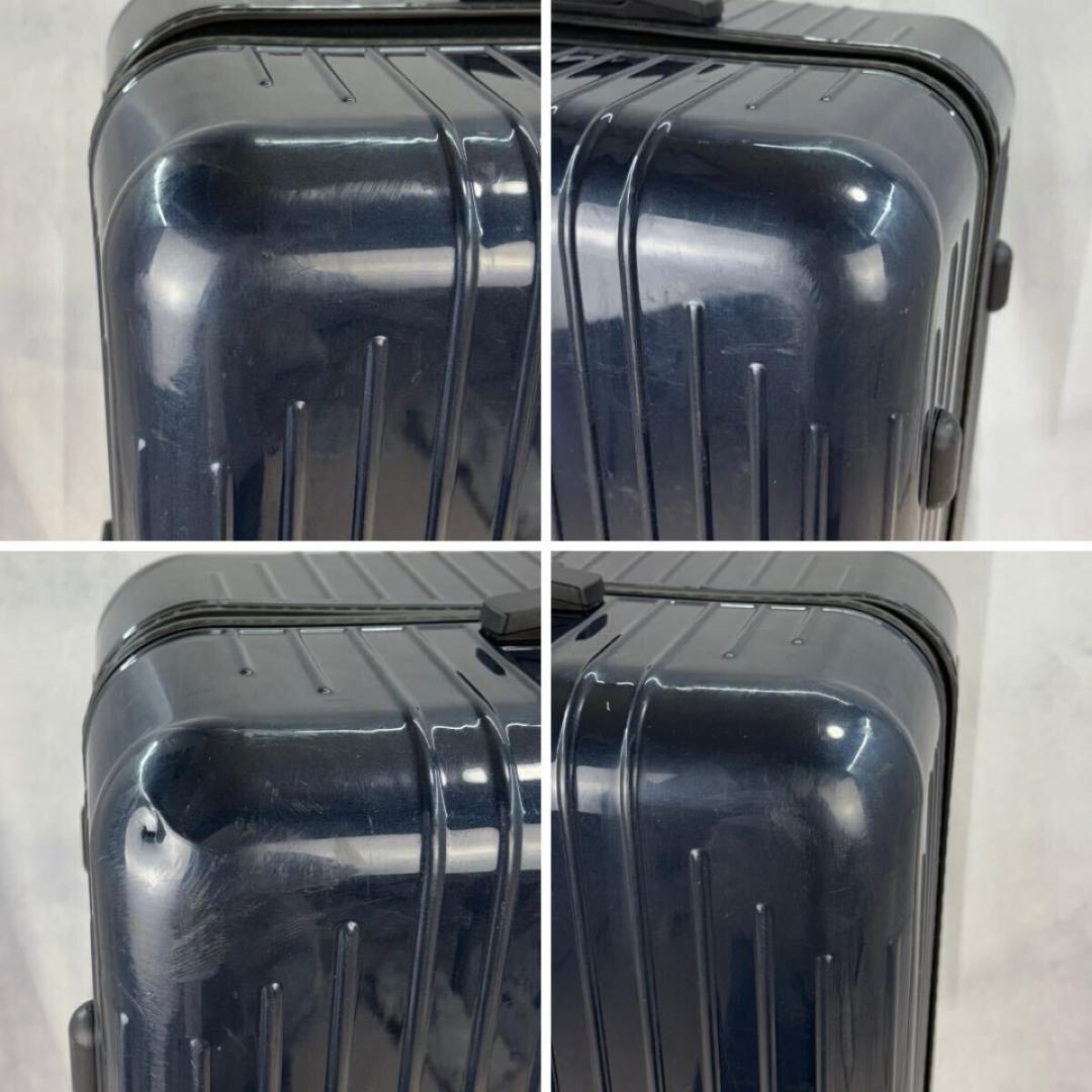 廃盤 リモワ サルサエアー 最大容量 105L 4輪 TSAロック ネイビー