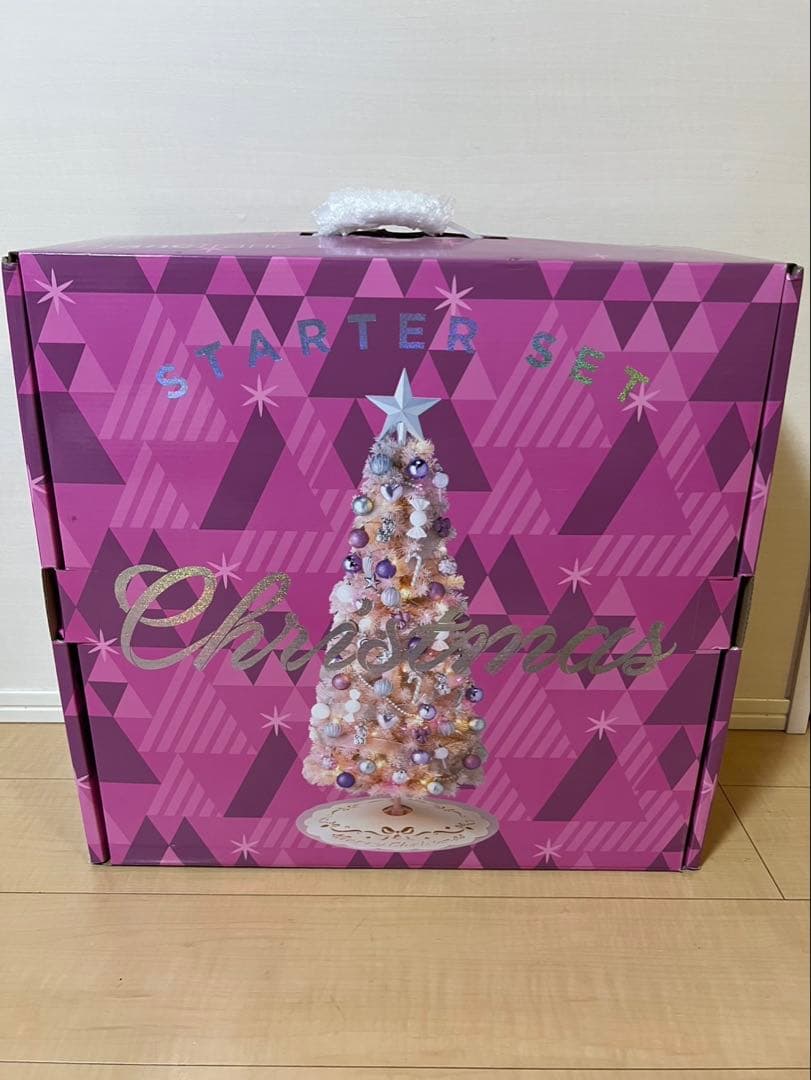 Francfranc 150cmクリスマスツリー ピンク Francfranc（フランフラン） インテリア クリスマスツリー スターター